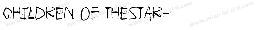 Children of theStar字体转换